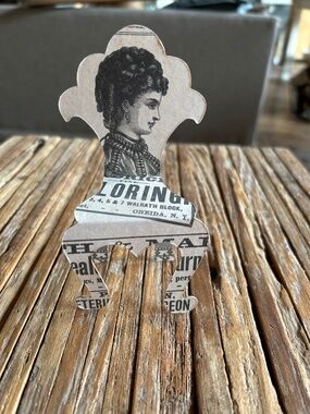 Adorable Victorian cardboard chair